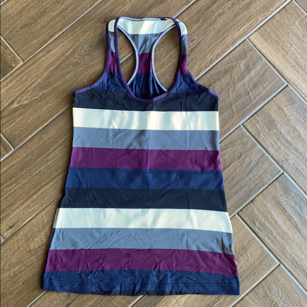 Lululemon striped tank